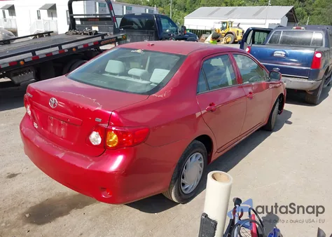 2009 Toyota Corolla Le from USA, damaged, VIN JTDBL40E799036862